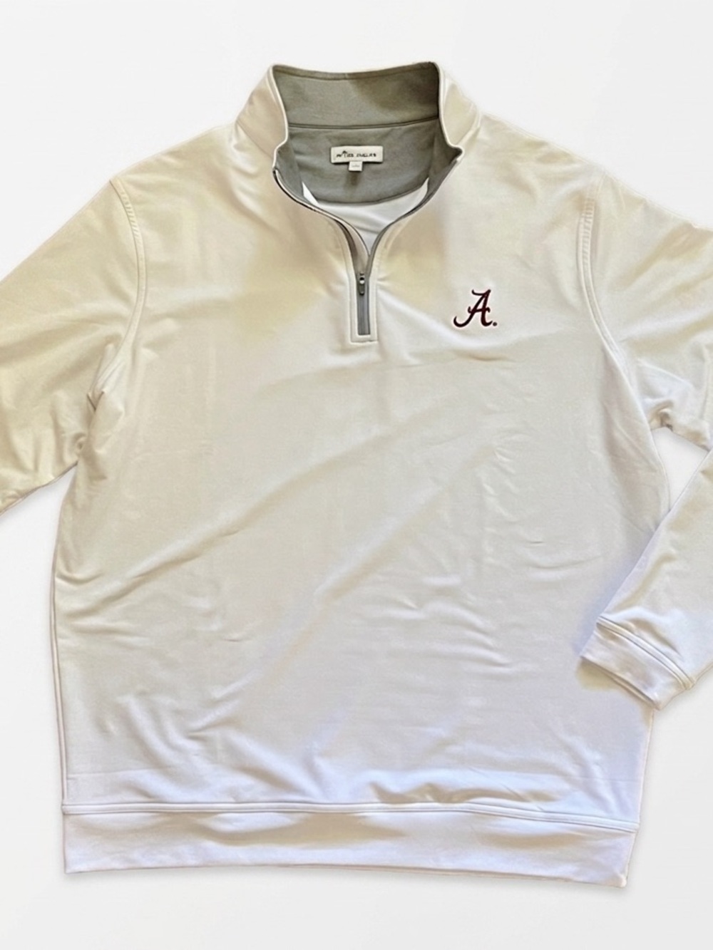 Peter Millar Alabama Crimson Tide “Perth” Performance 1/4 zip.  Large.